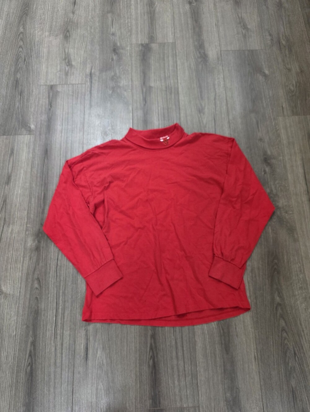 Vintage Chicago Bulls Turtleneck Long Sleeve Mens Size XL